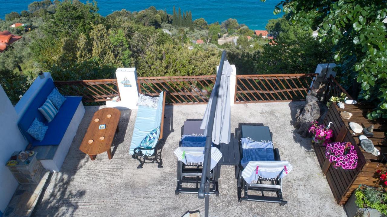 Villa Balcony On The Rocks à Agioi Saranta Extérieur photo